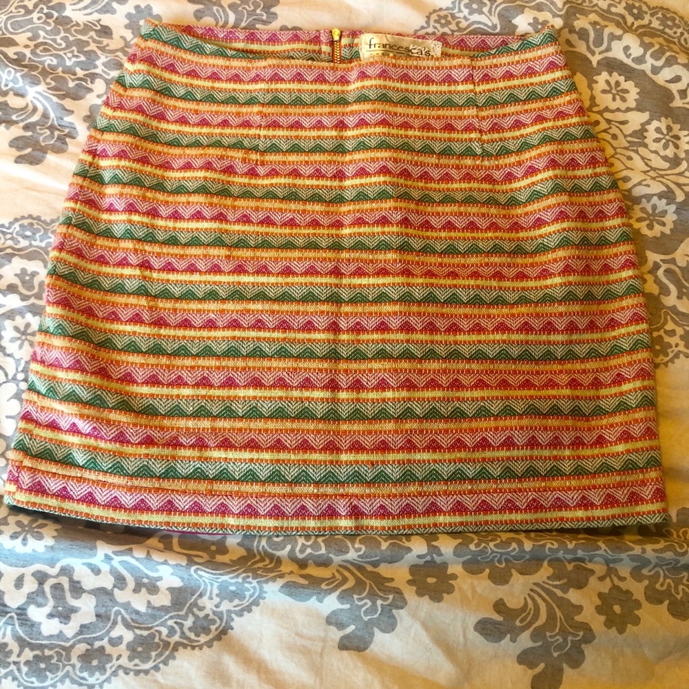 Francesca’s Colorful Skirt